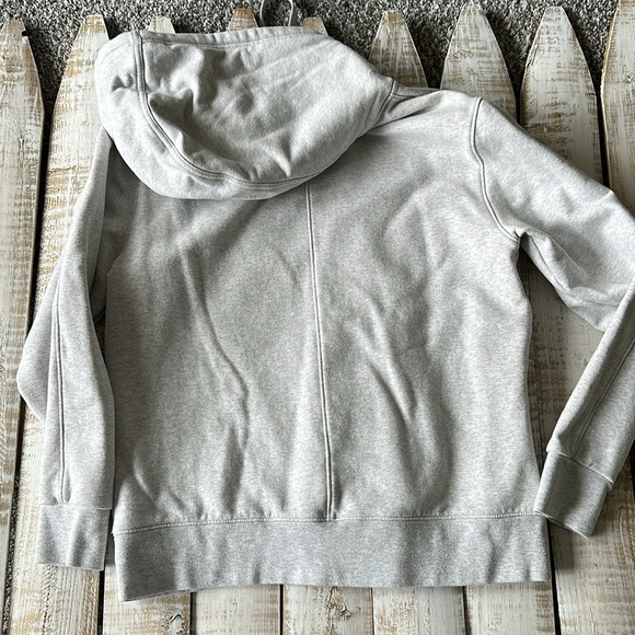 Athleta Pullover Hooded Sweatshirt Light Grey Size S - Picture 9 of 9